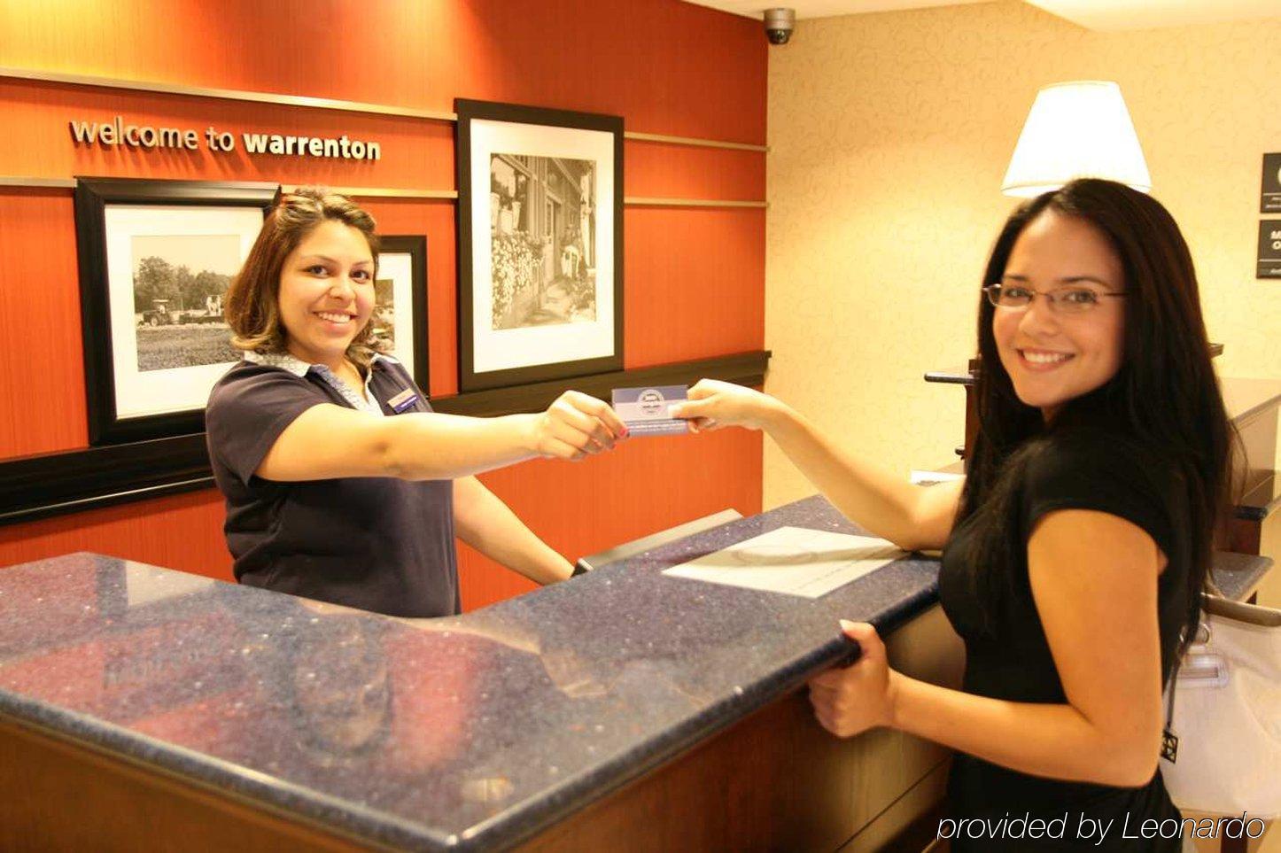 Hampton Inn Warrenton, Va Interior foto